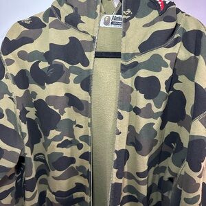 Bape shark zip up hoodie size xxl READ DESCRIPTION
